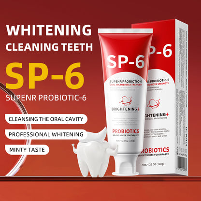 Un Sourire Plus Blanc Dès Les Premiers Jours – SP-6 Probiotics Brightening (rdc)