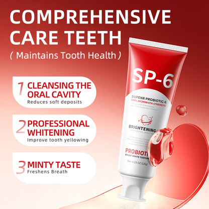 Un Sourire Plus Blanc Dès Les Premiers Jours – SP-6 Probiotics Brightening (rdc)