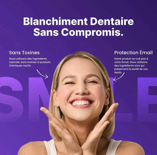 ✨ Obtenez un sourire plus blanc dès la première utilisation !