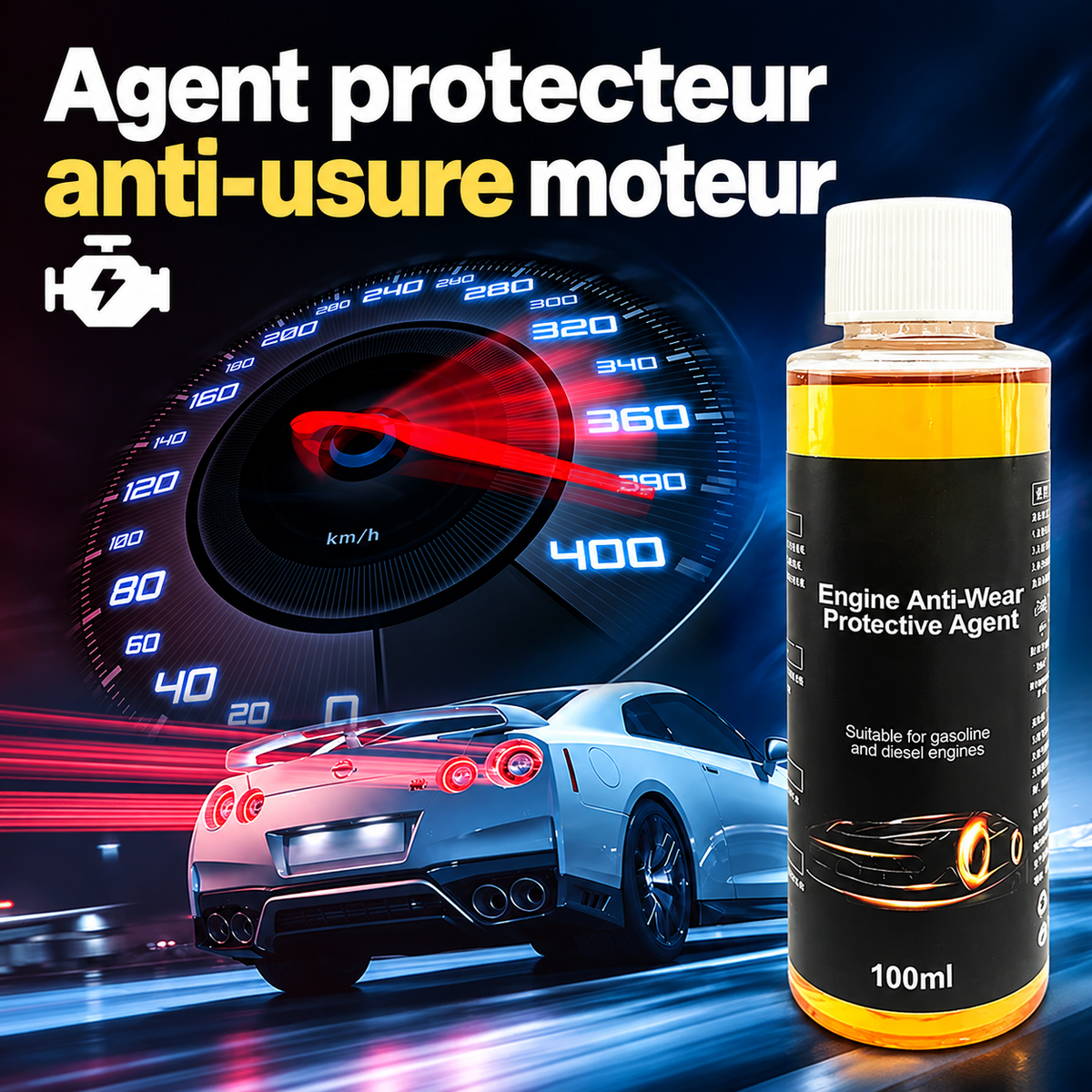 Agent Protecteur Anti-Usure pour Moteur（🔥49% de réduction）ga
